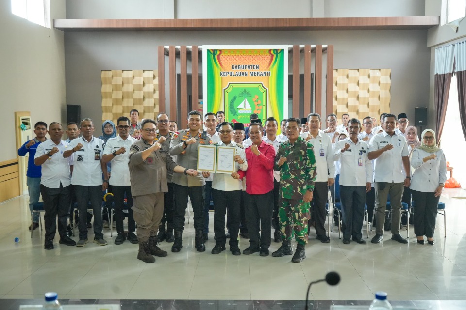 image Forkopimda Meranti Keluarkan Maklumat Bersama, Larang Pembakaran Lahan dan Perkuat Kesiapsiagaan Karhutla