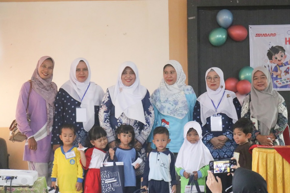 image HUT HIMPAUDI ke-21, Bunda PAUD Meranti Dorong Kreativitas Anak melalui Art & Craft