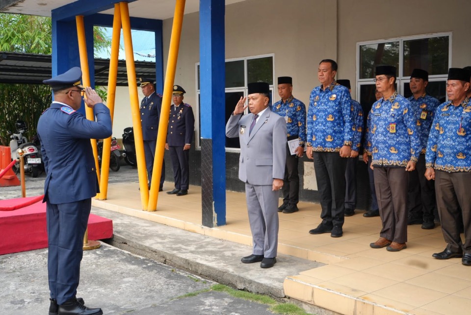 Bupati Asmar Pimpin Apel Harhubnas 2026, Tekankan Keselamatan dan Konektivitas Transportasi