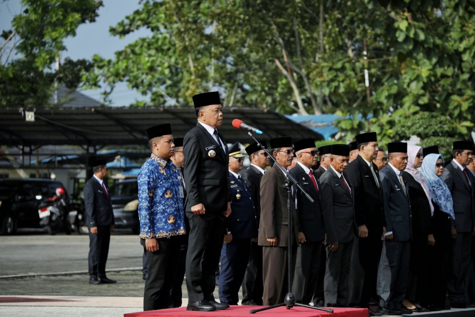 image Bupati Asmar Pimpin Upacara Hari Kesaktian Pancasila 