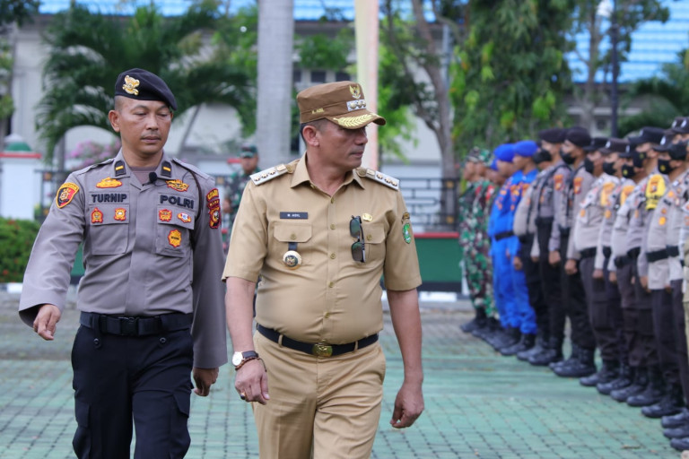 Pemkab Meranti Gelar Apel Kesiapsiagaan Tanggap Bencana
