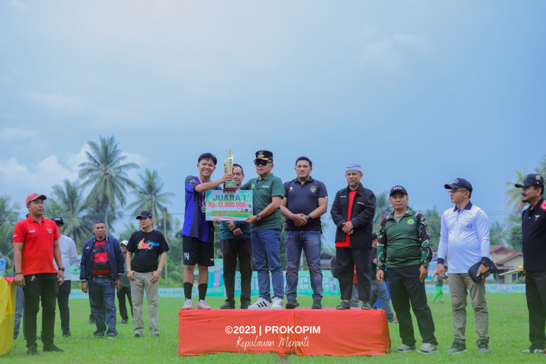 Kecamatan Rangsang Juara 1 Bupati Cup Tahun 2023