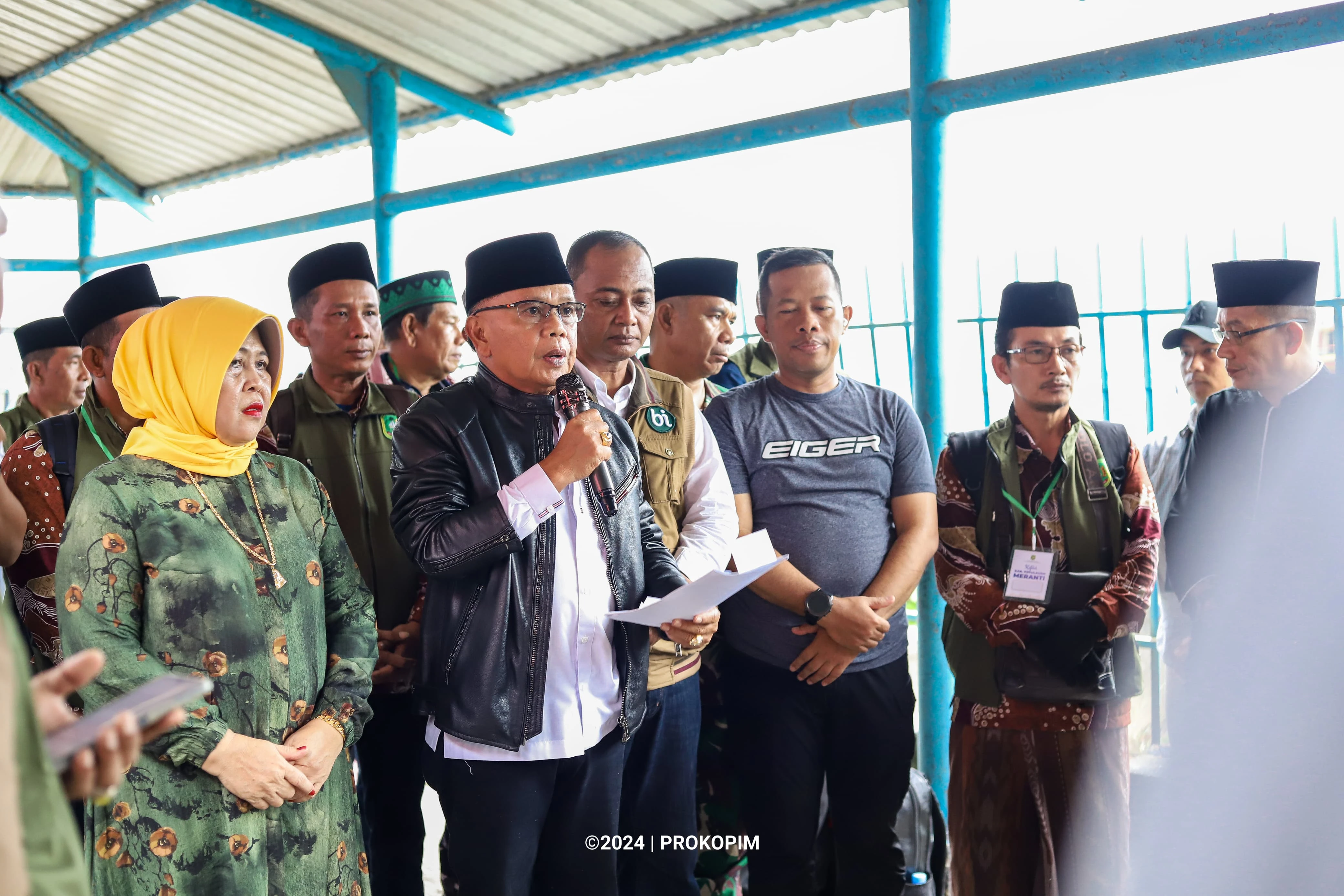 Pelepasan Rombongan Kafilah Kabupaten Kepulauan Meranti Untuk Mengikuti MTQ Tingkat Prov Riau