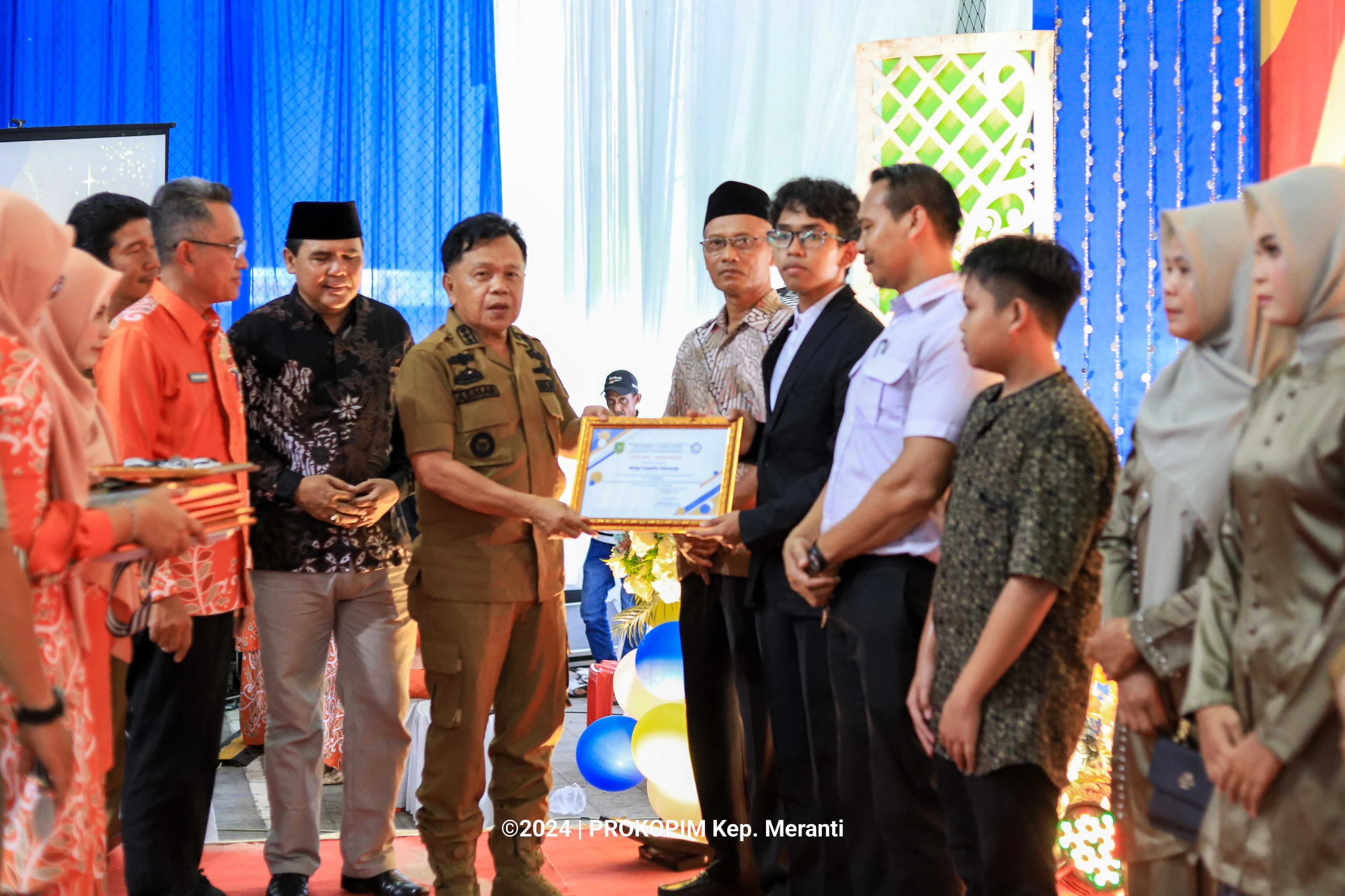 Hadiri Perpisahan SMP Negeri 2 Selatpanjang