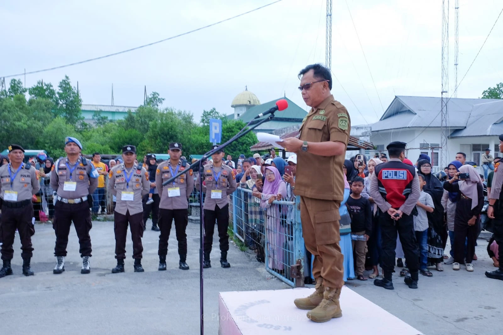 Pelepasan Casis Rekpo Bintara Polres Meranti