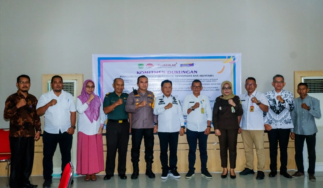 Acara Pendantanganan komitmen dan dukungan bersama penyelenggaraan Penerimaan Peserta Didik Baru (PPDB) Tahun 2024