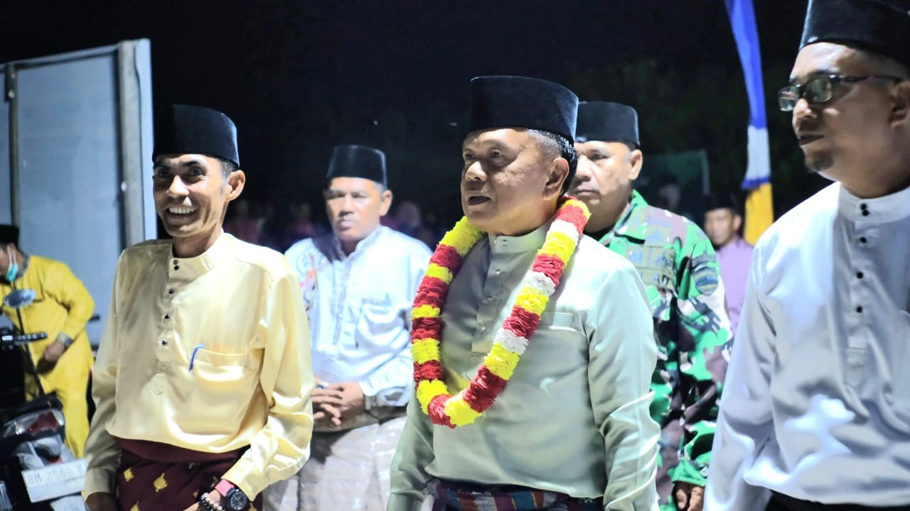 Menghadiri Pembukaan MTQ ke 13 Tingkat Kecamatan Tebing Tinggi Timur