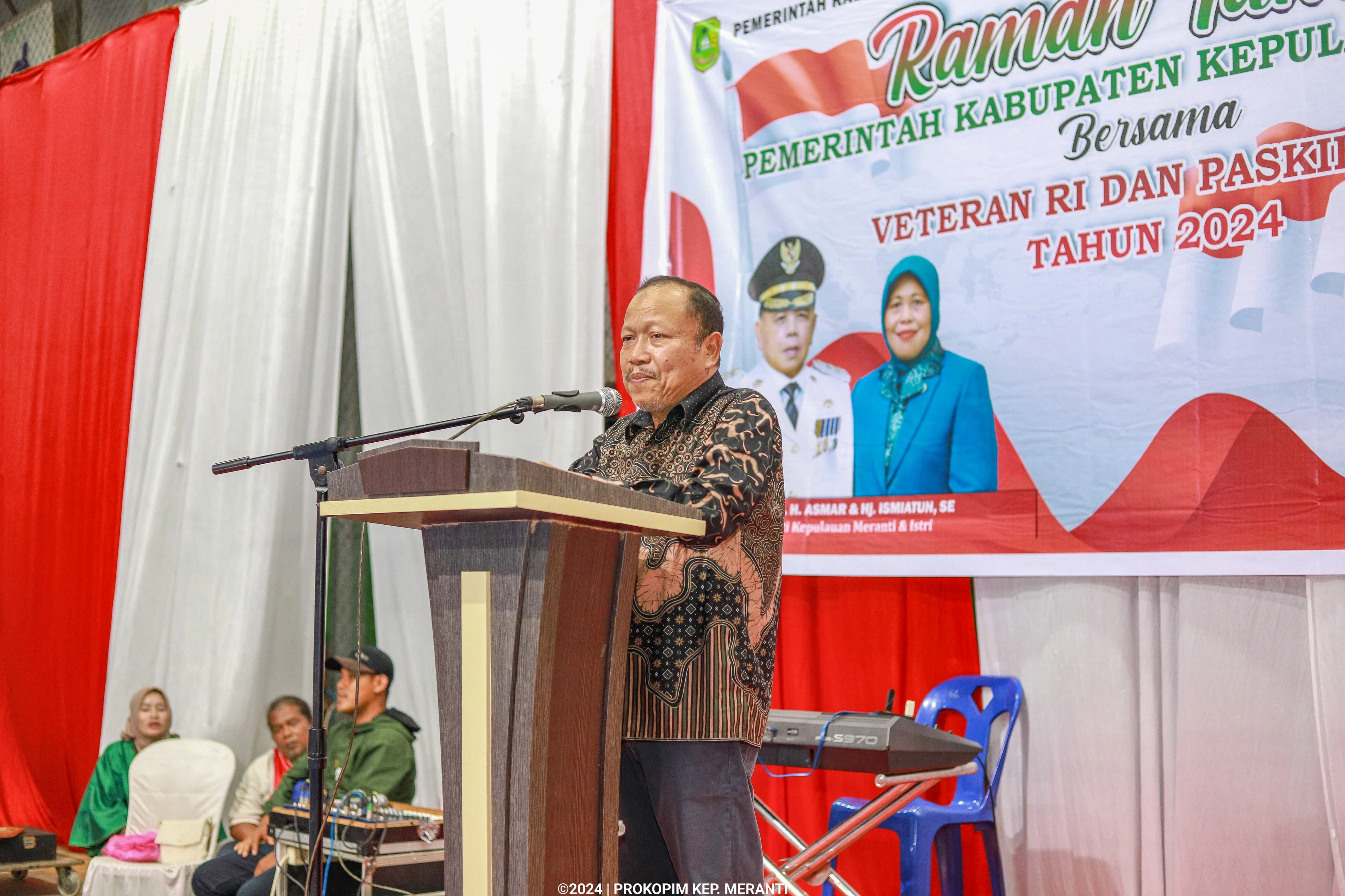 Sambutan Sekda Meranti Dalam Acara Ramah Tamah Hari Kemerdekaan