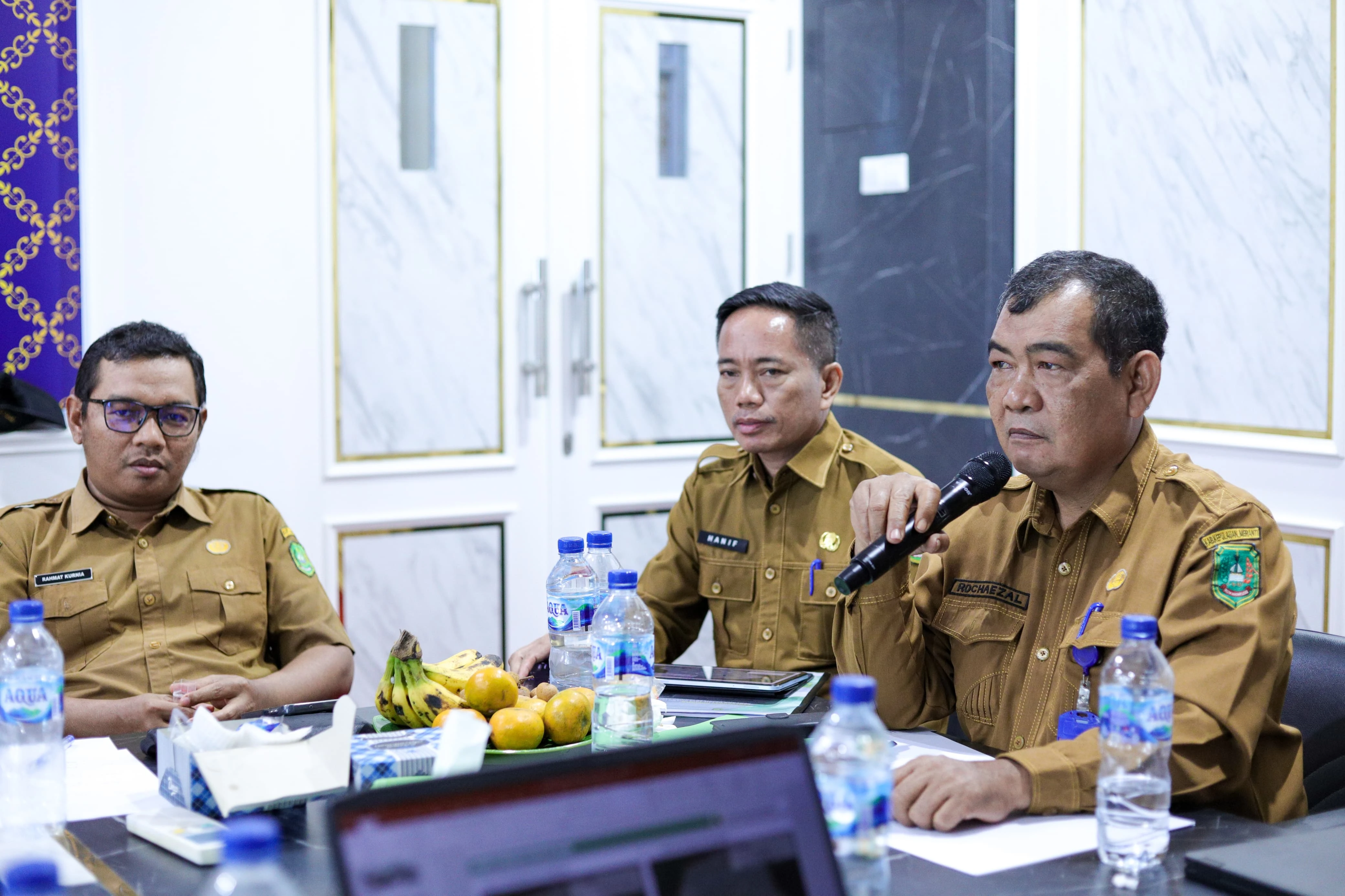 Pemerintah Kabupaten Kepulauan Meranti melalui Dinas PUPR menggelar Forum Group Discussion (FGD) bersama OPD terkait perihal Rencana Detail Tata Ruang (RDTR) kawasan Perkotaan Tanjung Samak Tahun 2025-2045