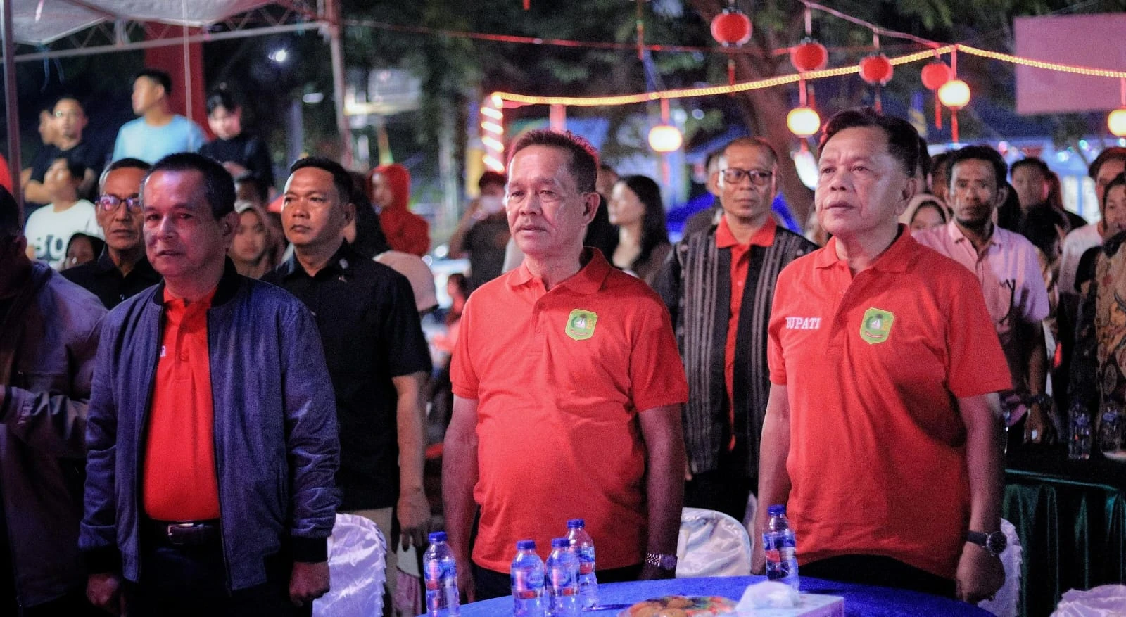 AKBP (Purn) H. Asmar, membuka secara resmi Festival Lampu Lampion Kabupaten Kepulauan Meranti sempena Tahun Baru Imlek 2025